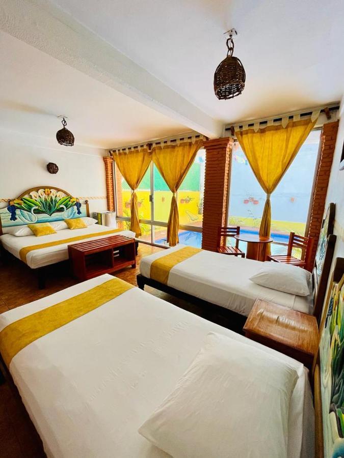 Hotel Casa De La Palma Bed & Breakfast Сиуатанехо Экстерьер фото